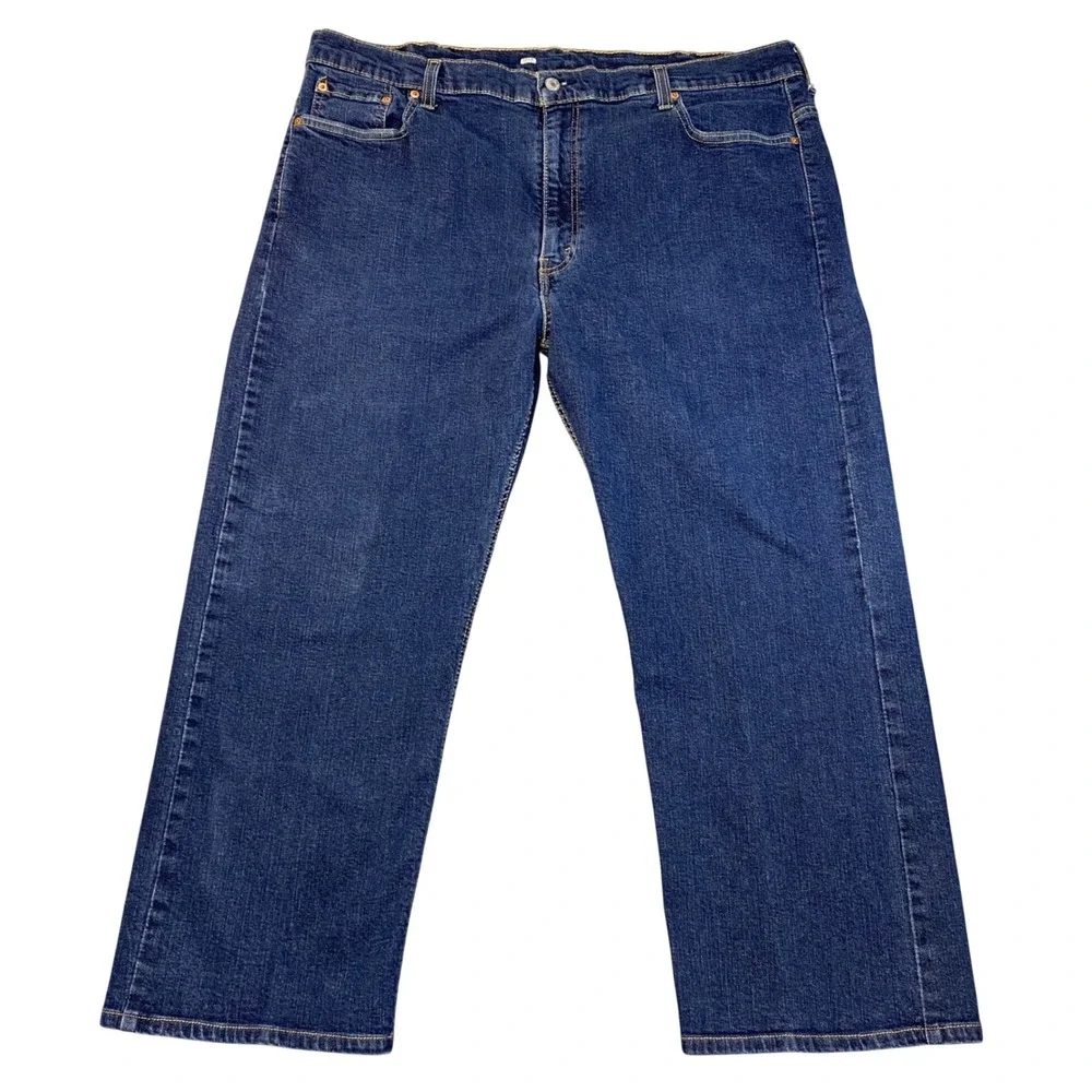 Levi's 569 Jeans Straight Loose‎ Men's Size 44x30 Blue (Measures 42x27)